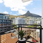 Flamingo In Sea Point With Mountain View